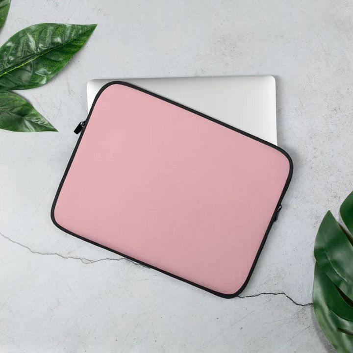 Baby Pink Laptop Sleeve product image (2)