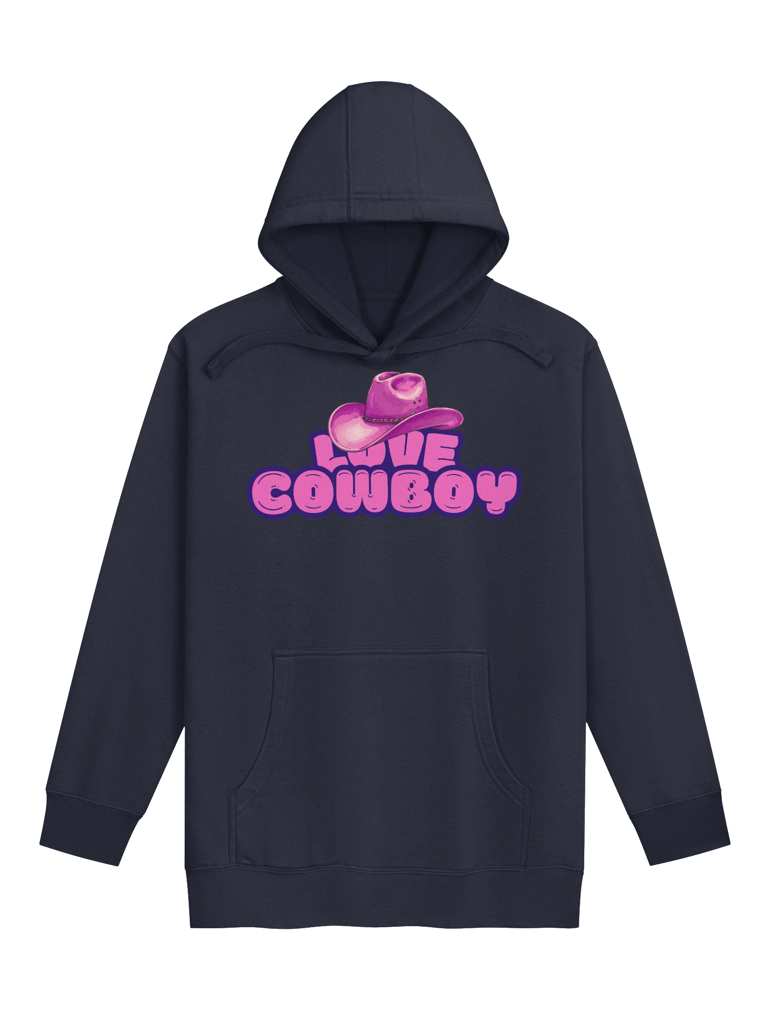 Sweat à Capuche Premium – LOVE COWBOY product image (2)