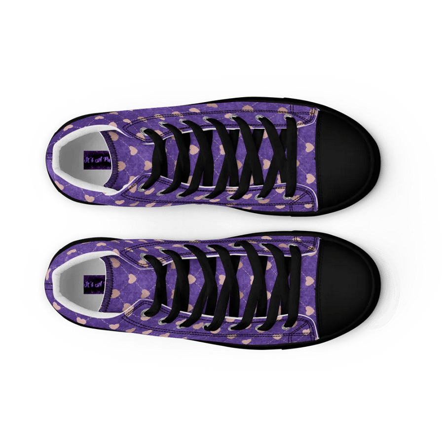Men's Glowing Hearts Galore High Tops product image (12)