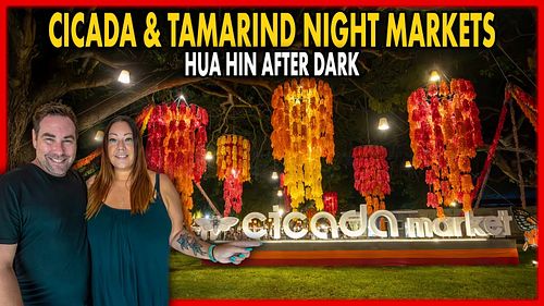 NEW VIDEO!  While enjoying our day off in Hua Hin, we couldn't resist exploring the southern night markets to complete our Hu...