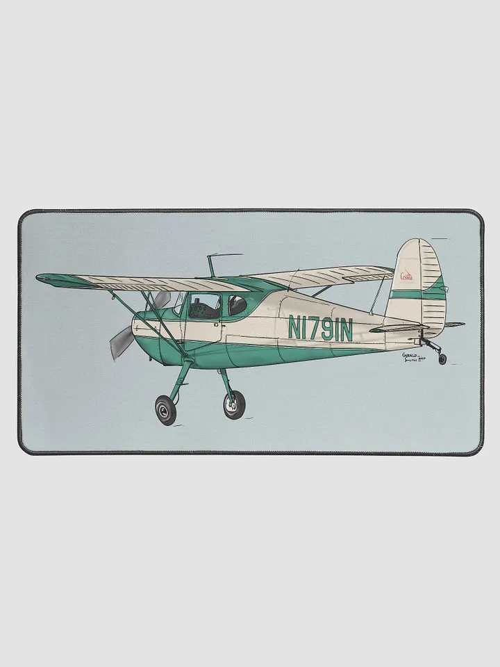 Cessna 120 Large Mousepad Perfect Pilot Gift product image (1)