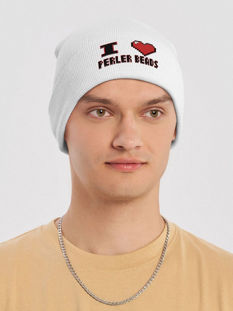 I Heart Perler Bead 2 Touque product image (6)