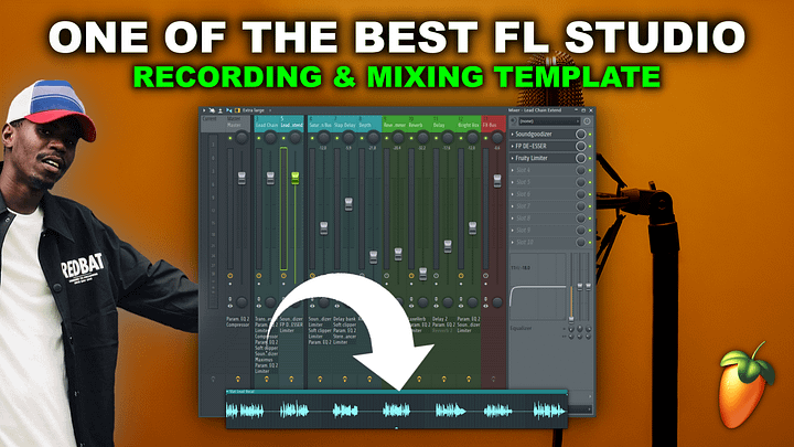 FL Studio Vocal Mixing & Recording Template | Stock Plugins Only product image (1)