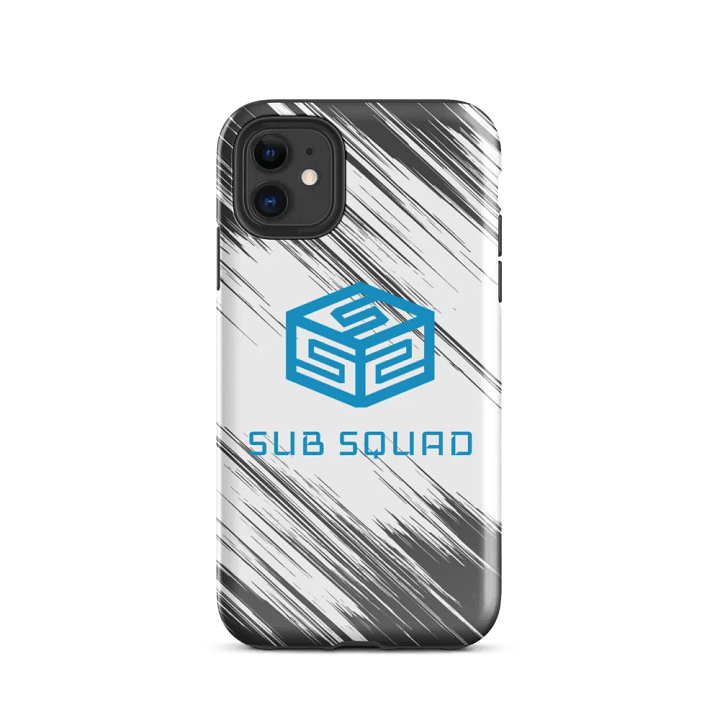 Sub Squad Official Tough iPhone® Case - White & Grey product image (2)