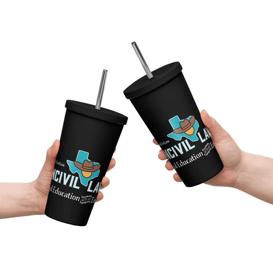 Uncivil Law Texas Cowboy Hat Tumbler product image (10)