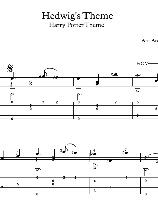 Harry Potter (Hedwig’s Theme) product image (2)