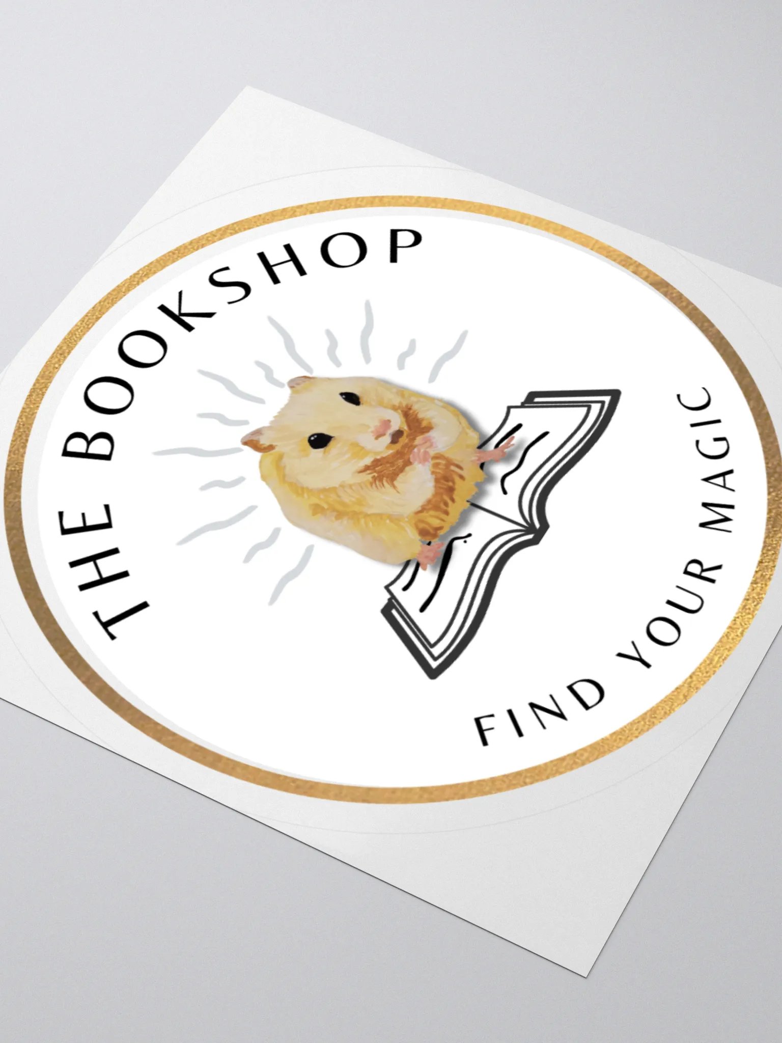 Find your hamster on a book stickers product image (5)