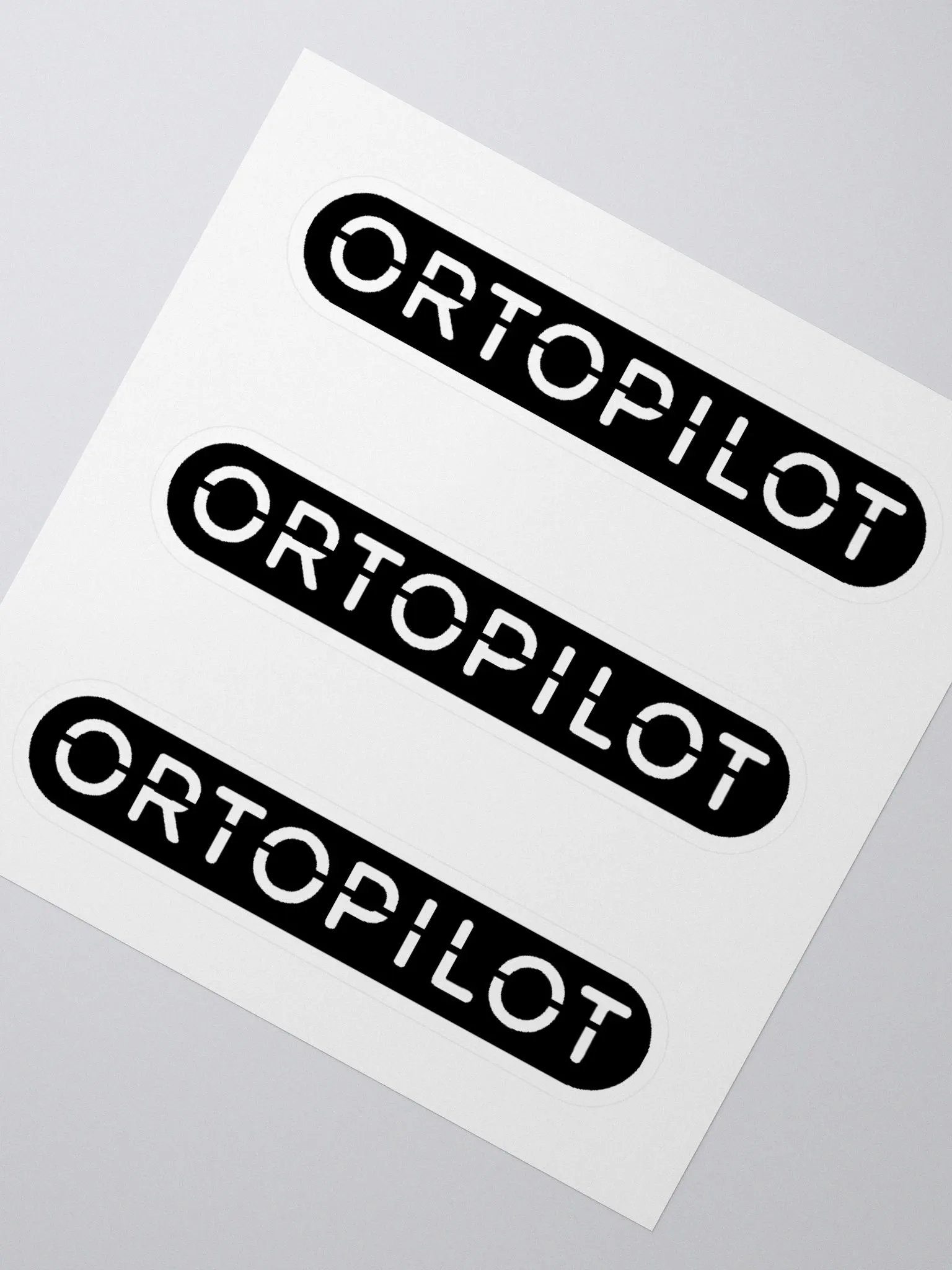 ORTOPILOT LOGO STICKERS product image (2)