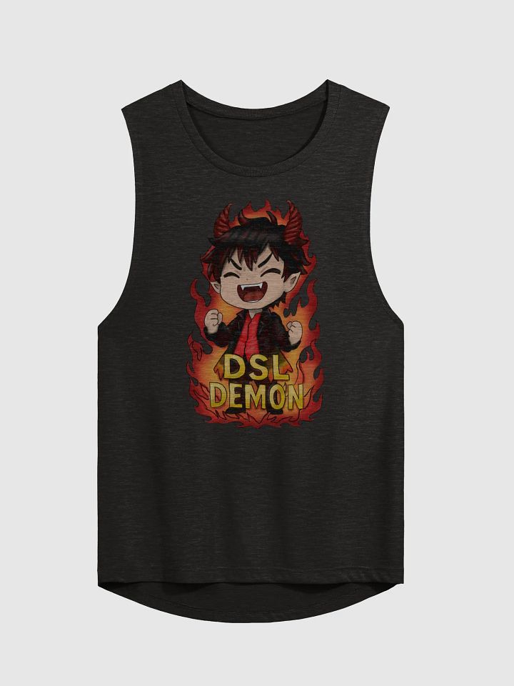 Flame-Clad Demon Muscle Tank product image (2)
