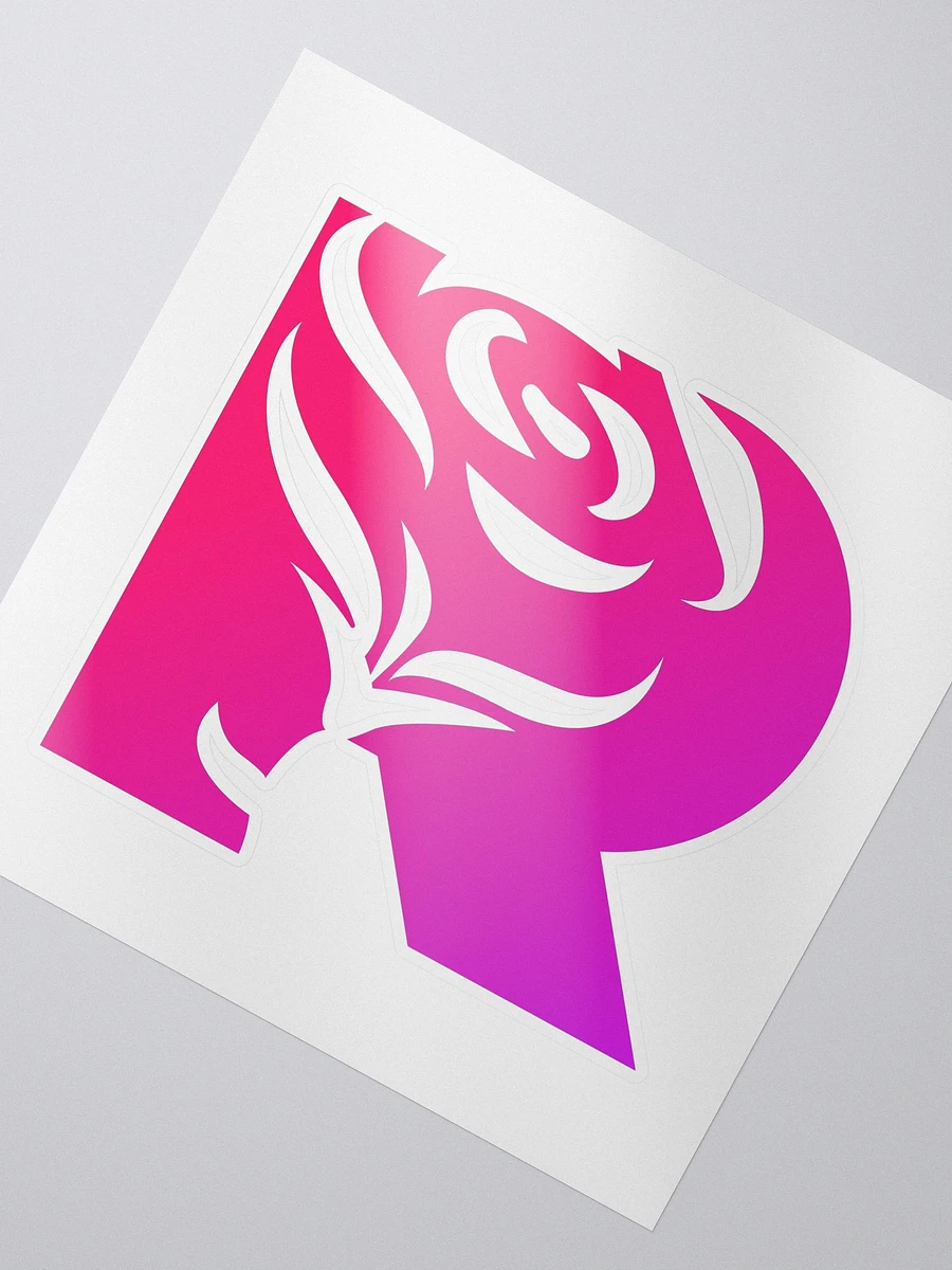 RoseBud Logo Sticker (Pink) product image (2)