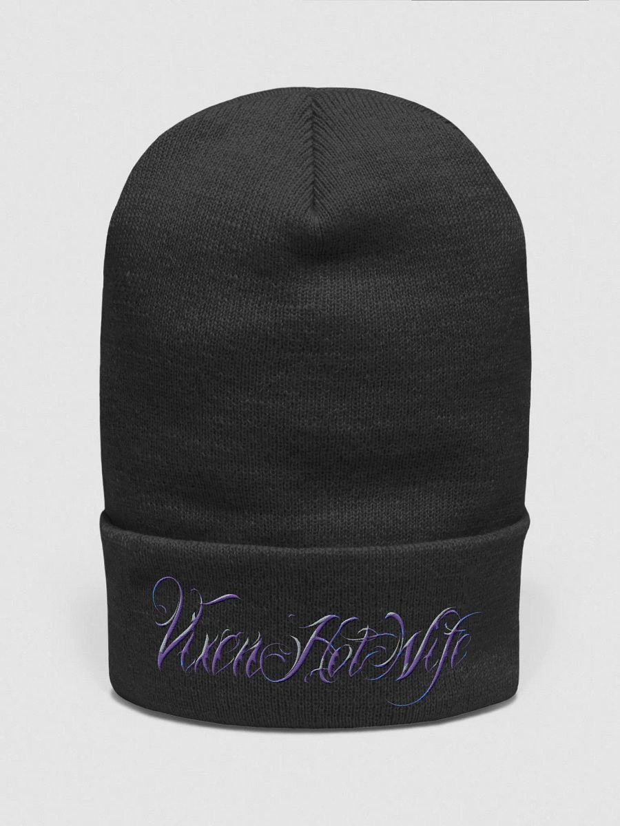 Vixen Hotwife embroidered cuffed beanie product image (2)
