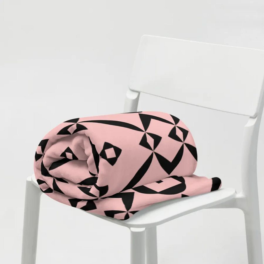 Cute Geometric Pattern Throw Blanket product image (10)