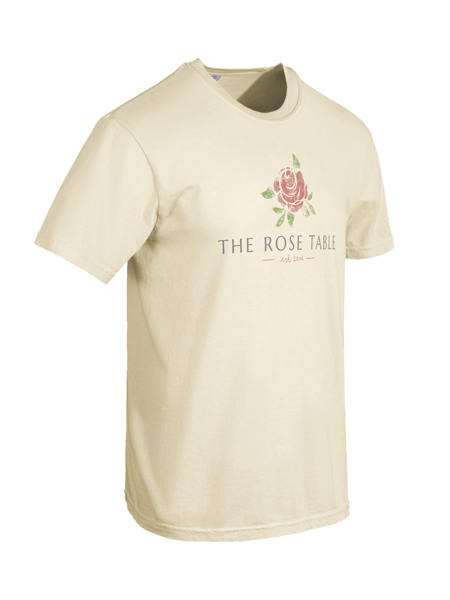 Rose Table Heavyweight T-Shirt product image (8)