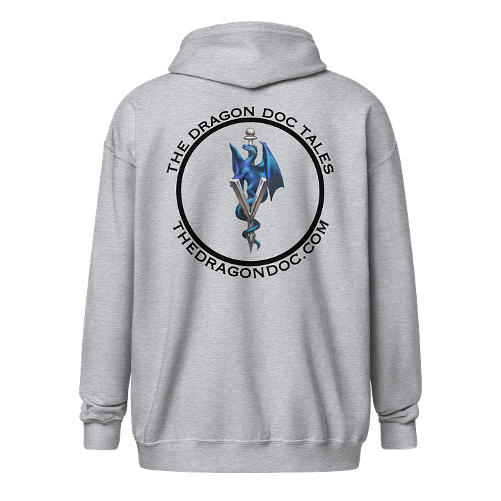 Dragon Doc Heavyweight Full-Zip Hoodie - Light Colors product image (6)