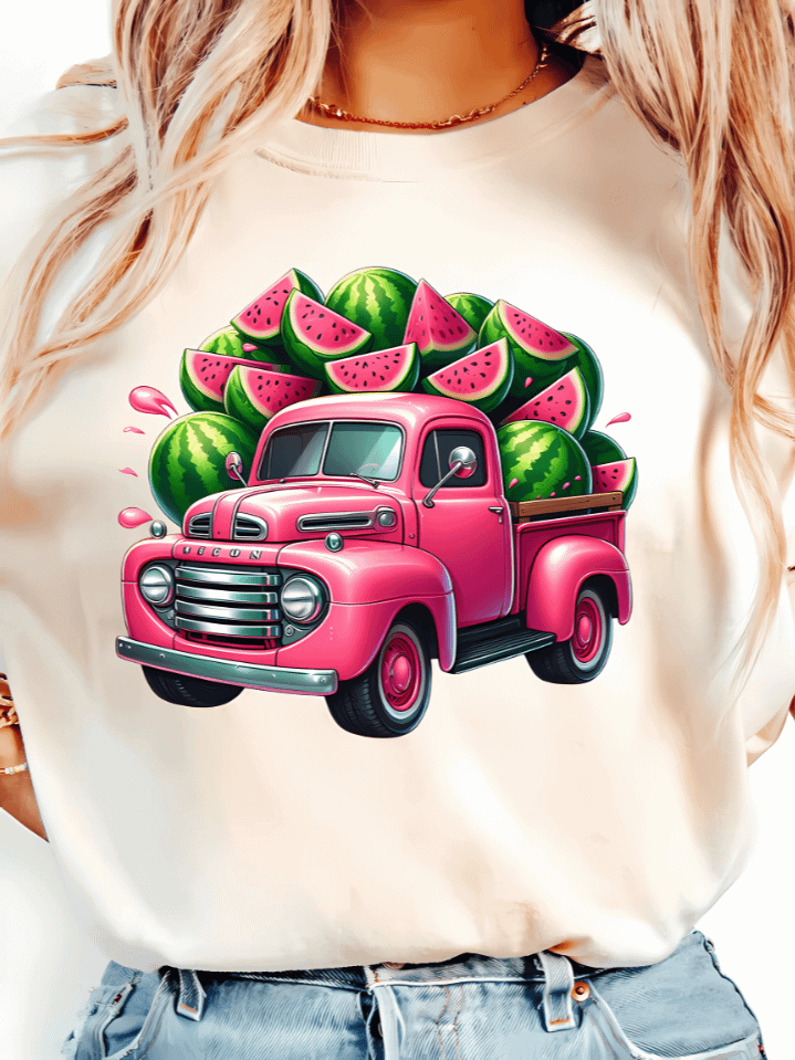 Sweet Summer Time Sublimation PNG – Bright and Juicy Summer Treats Design for T-Shirts & Tumblers – 300 DPI Vibrant Digital Download product image (1)