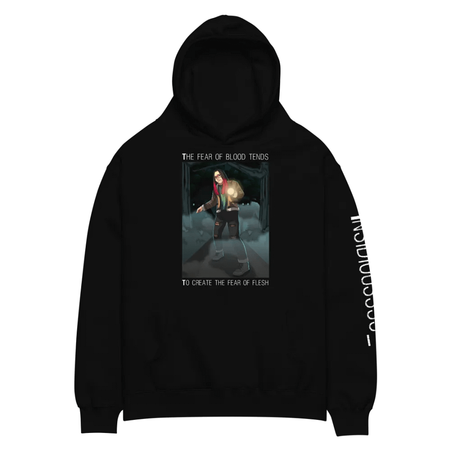 The Fear of Flesh Unisex Oversized Hoodie product image (2)