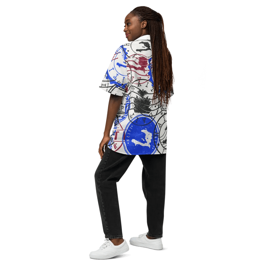 Haitian Heritage Stamp Shirt product image (12)