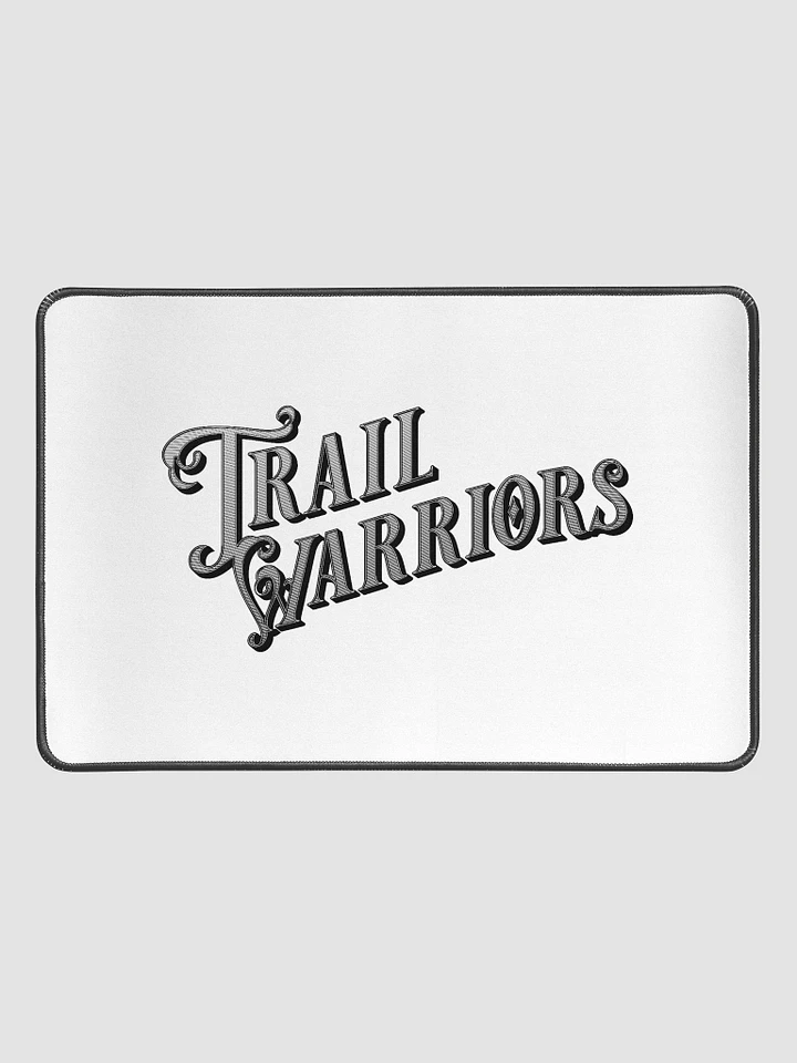 Black w/ Gradient Classic Trail Warriors Emblem Desk Mat product image (1)