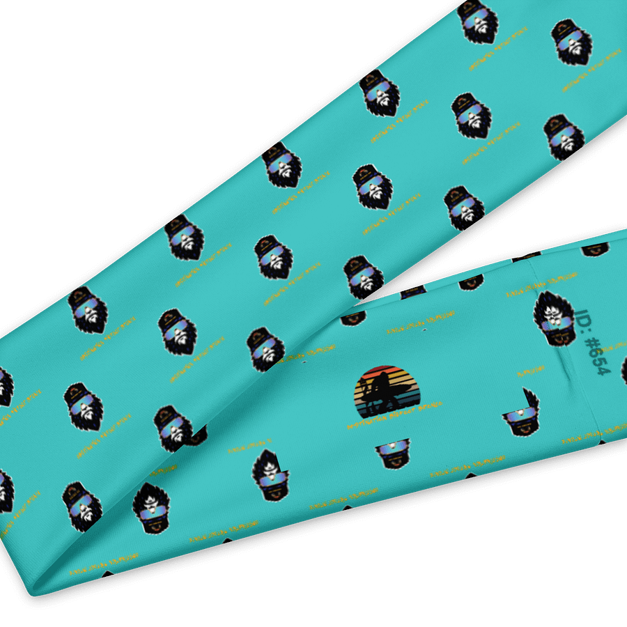 Destination Bigfoot Bronco Monogram Bigfoot Logo Headband (Dark Turquoise) product image (3)