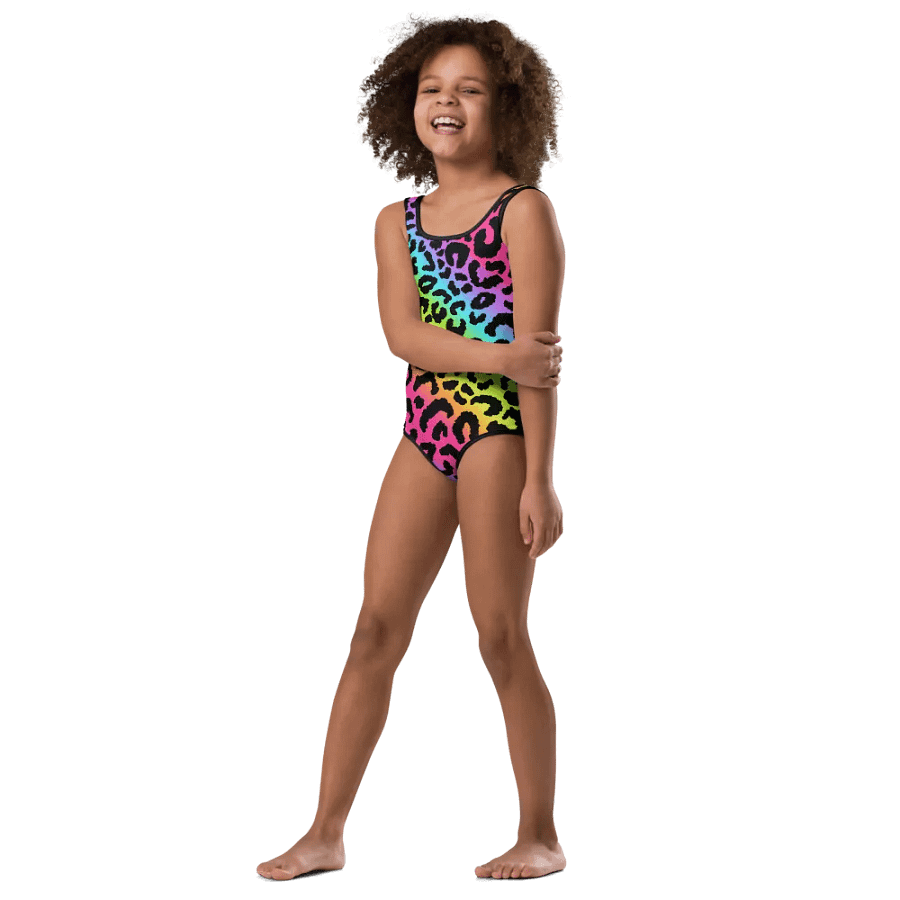 Colorful Swimsuit for Girls, Leopard Collection product image (3)