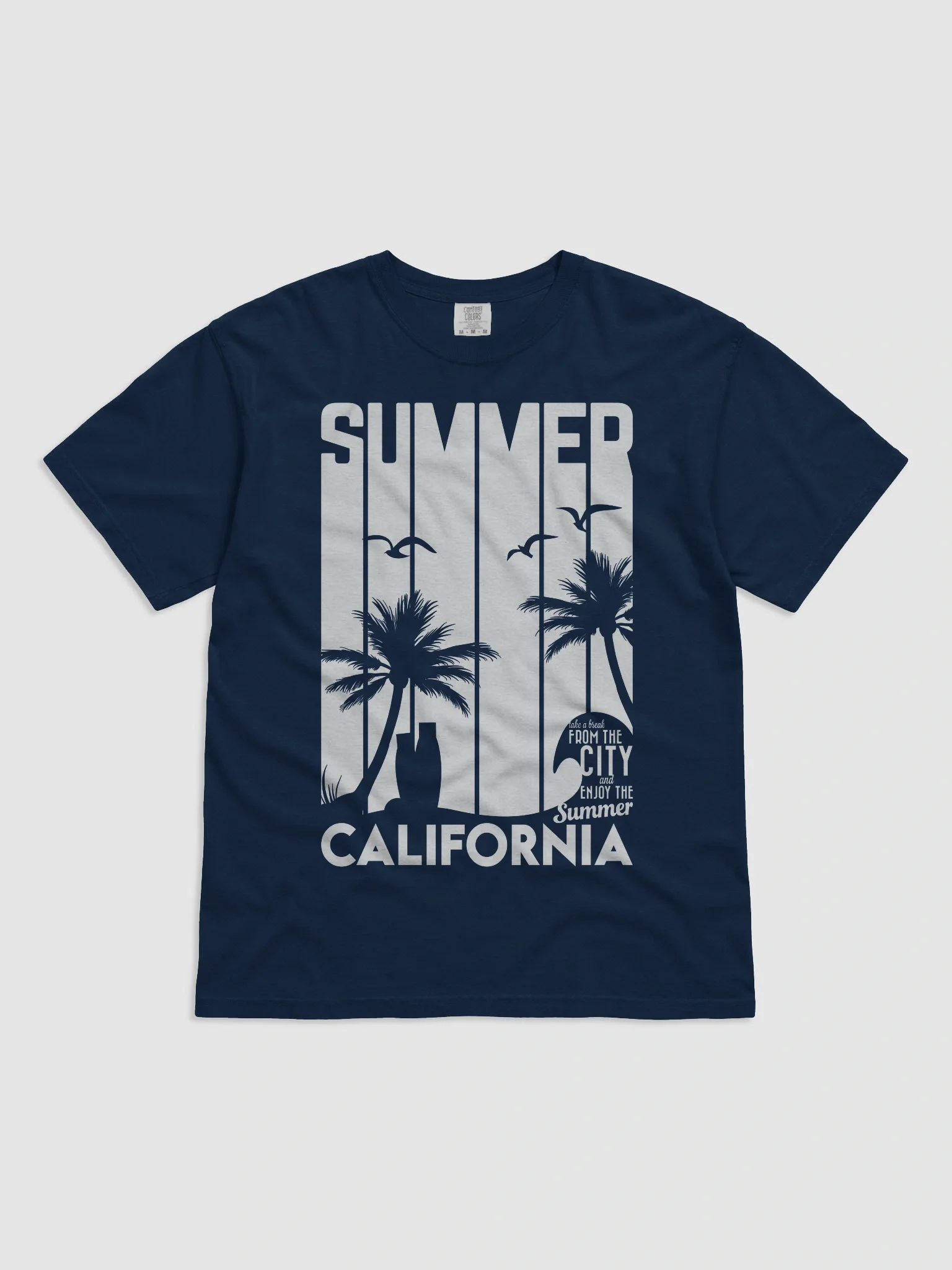 Summer California - Pixelated Monochrome T-Shirt product image (10)