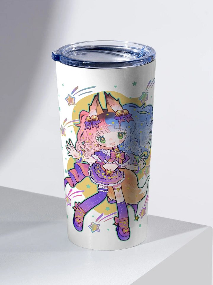 Starlight Stainless Steel Tumbler WHITE 20oz product image (2)