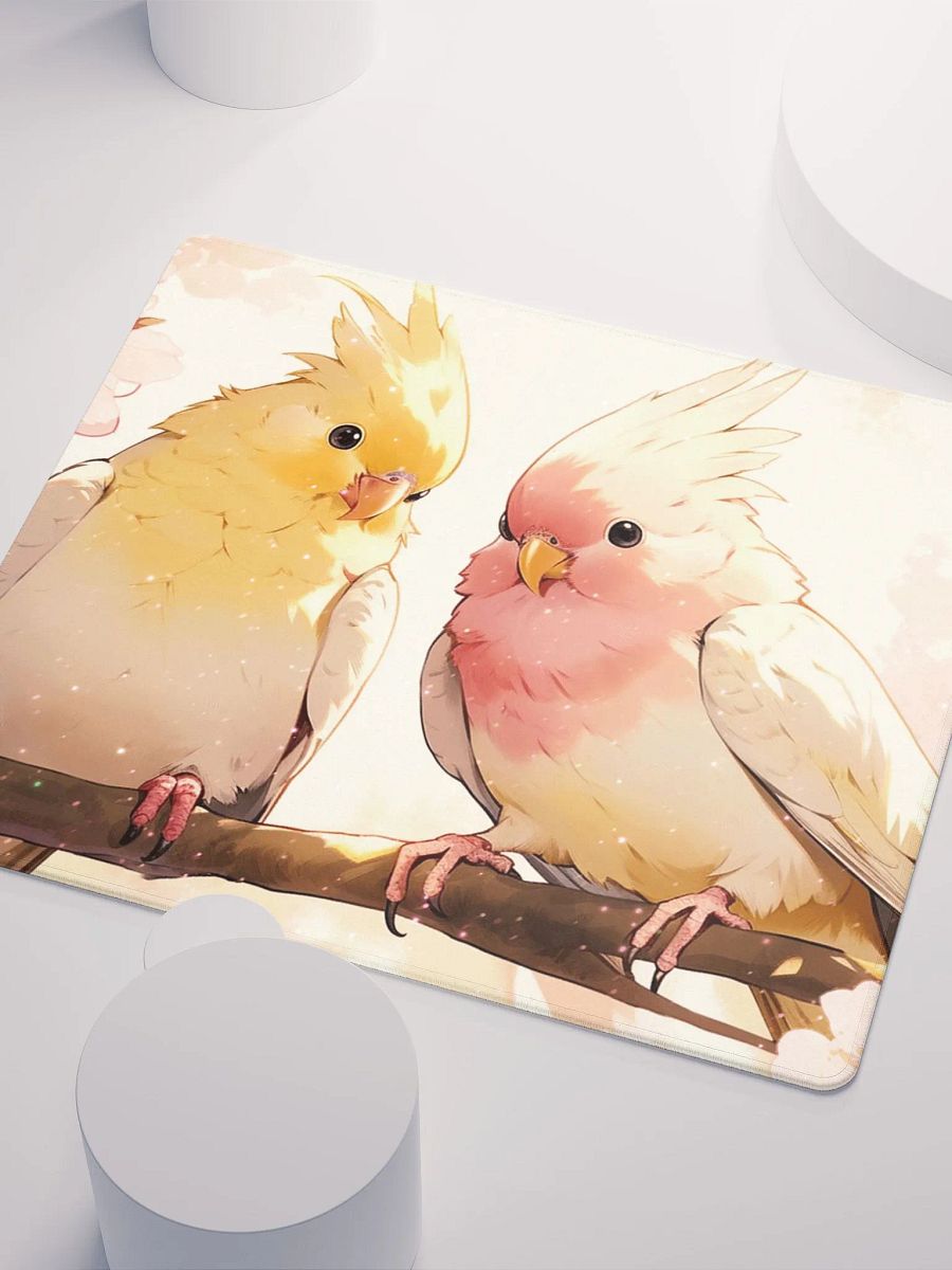 Tapis de souris Cherry Blossom Cockatiel product image (3)