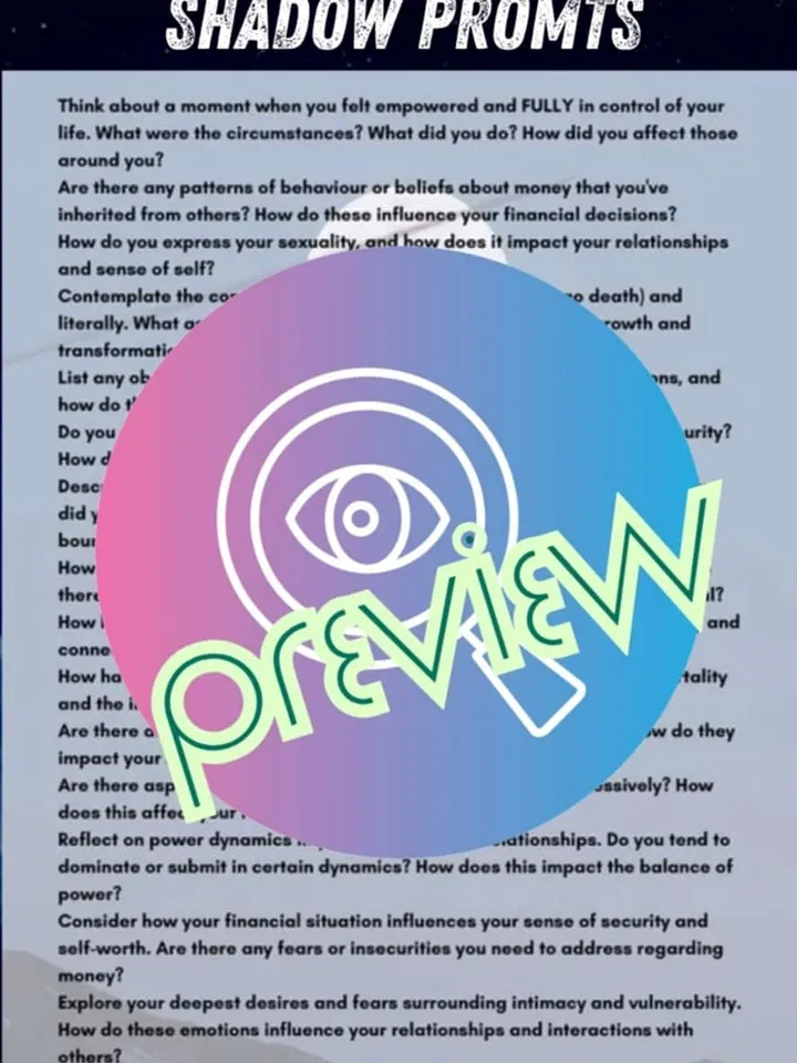Scorpio Full Moon Workbook & Journal product image (2)