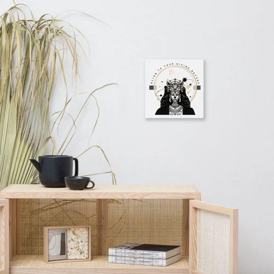 Align To Your Divine Nature Goddess Canvas product image (9)