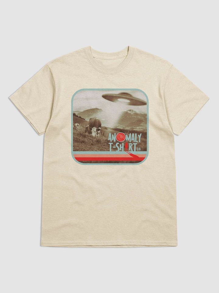 Vintage UFO Cattle Abduction Logo T-Shirt product image (2)