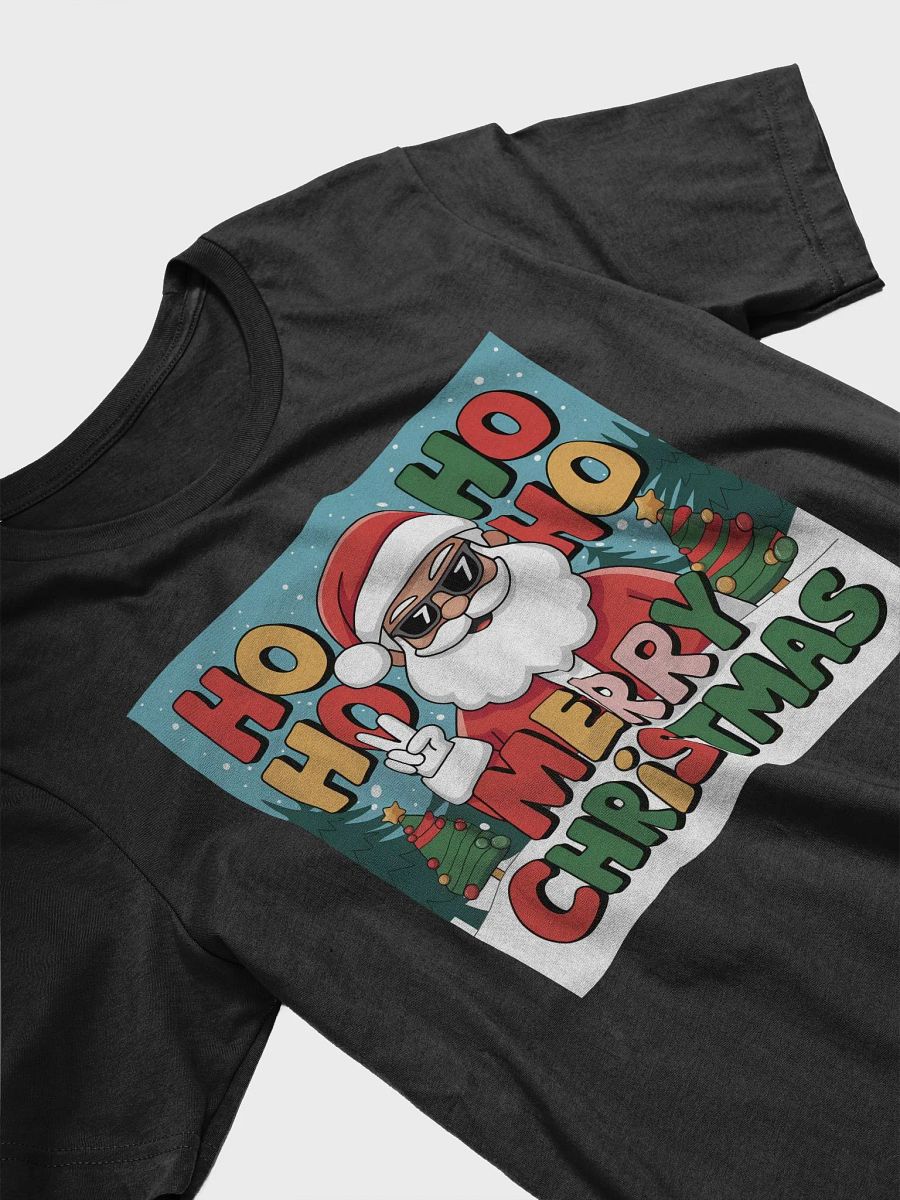 Fun Santa Claus Ho Ho Ho Merry Christmas T-shirt product image (29)