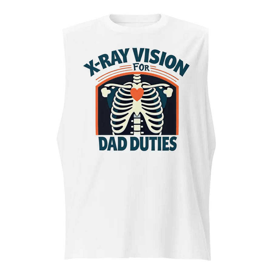 Dad Duties X-Ray Vision Muscle Tank product image (5)