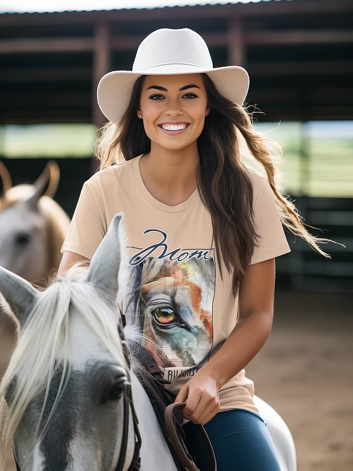 Mom, Powered by Horses - Mother's Day Tee product image (1)