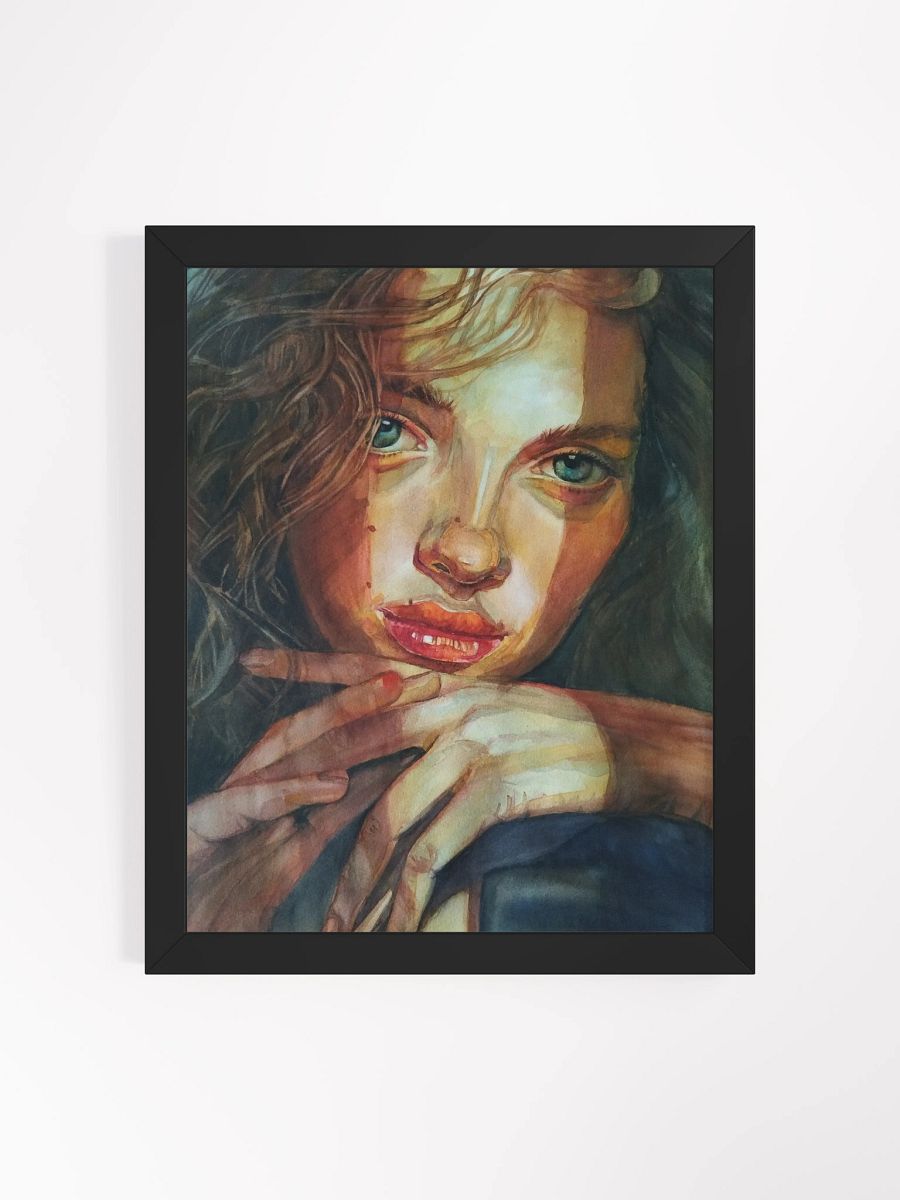 Vibrant Ayous Wood Framed Matte Poster product image (18)