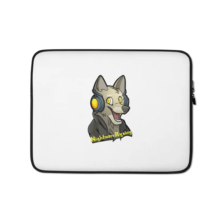 Nightmare Ryzing Wolf Laptop Sleeve product image (1)