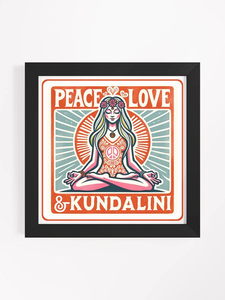 Peace, Love & Kundalini Print product image (1)