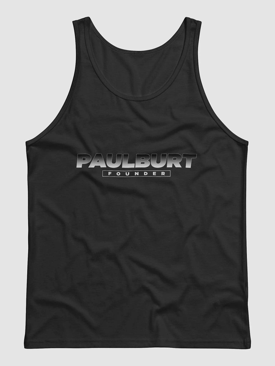 PaulBurt Founder Edition (Black) - Tank Top product image (1)