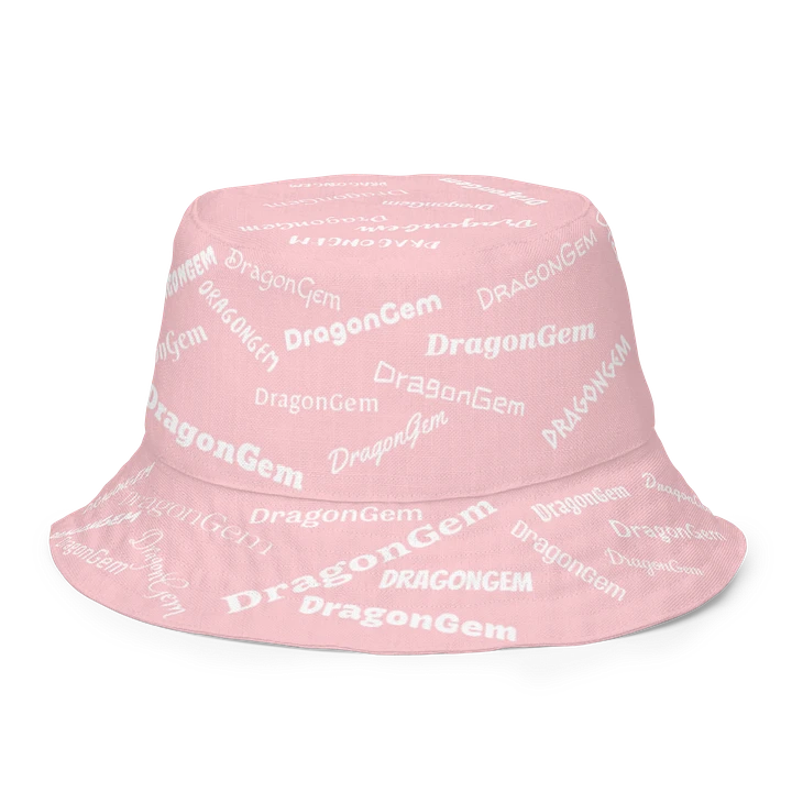 DragonGem Pink Reversible Bucket Hat product image (1)