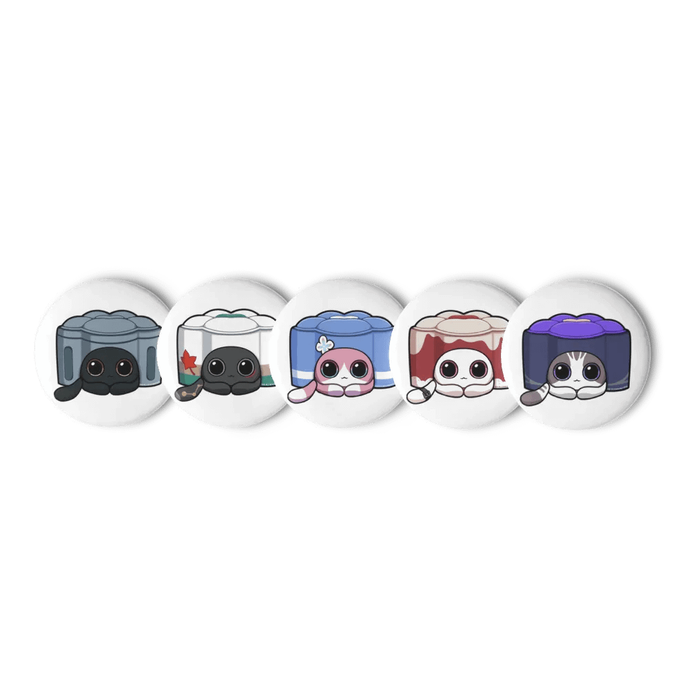 HSR Cattos Pin Set A product image (6)