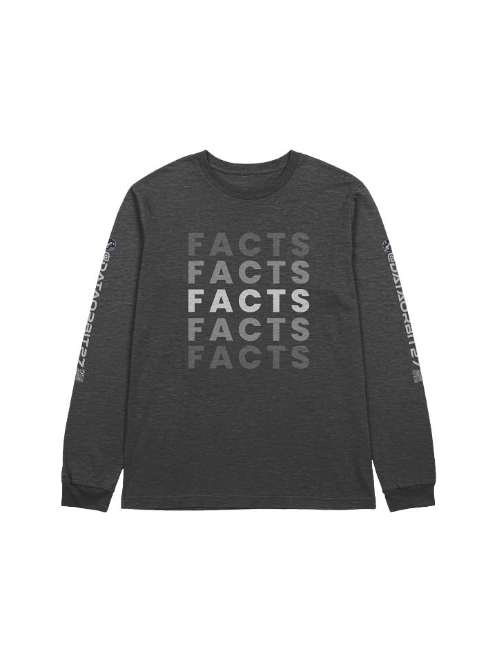 "Facts" Bella+Canvas Supersoft Long Sleeve T-Shirt product image (1)