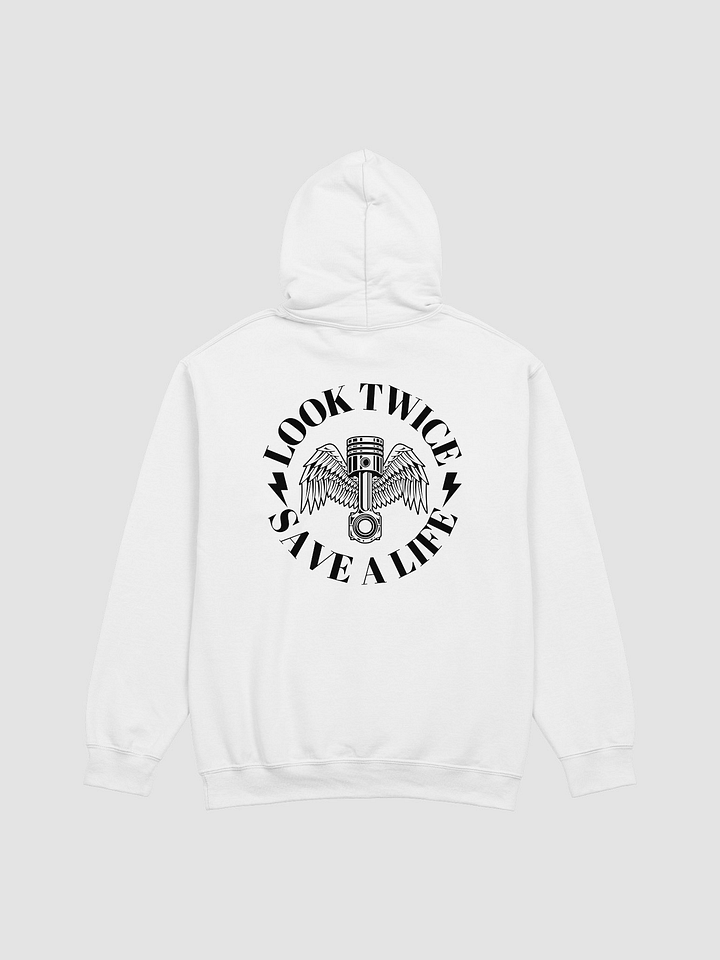 Outlaw Baggers Look Twice, Save A Life Hoodie product image (1)