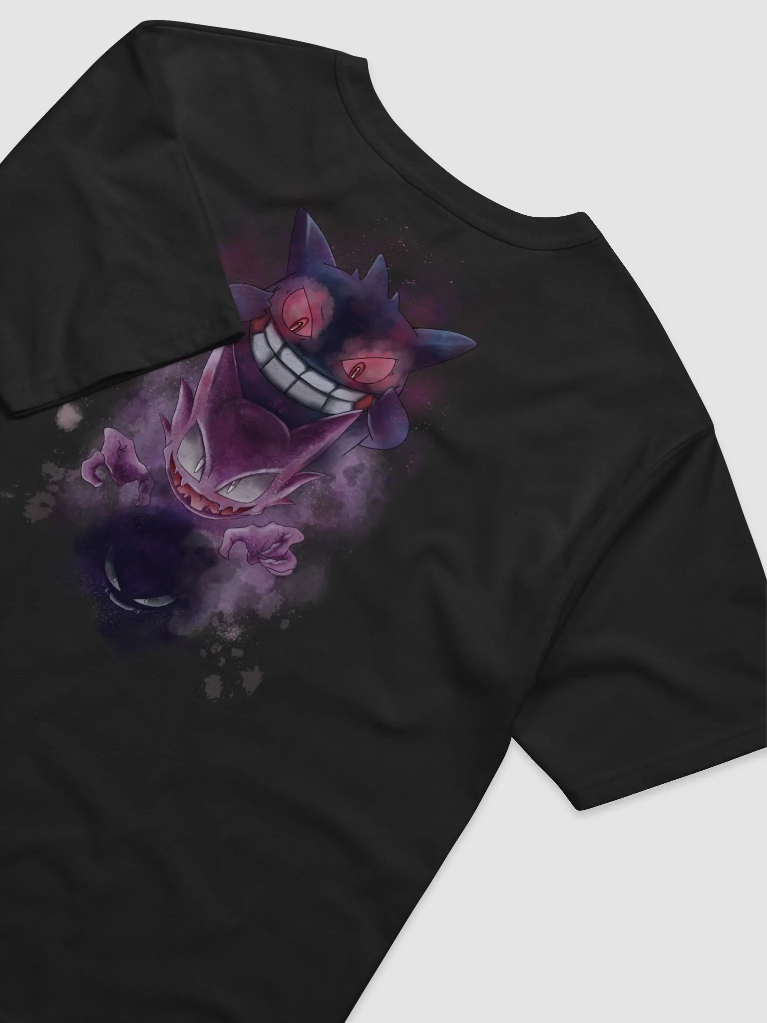 Gengar 2 side Champion Tshirt product image (7)