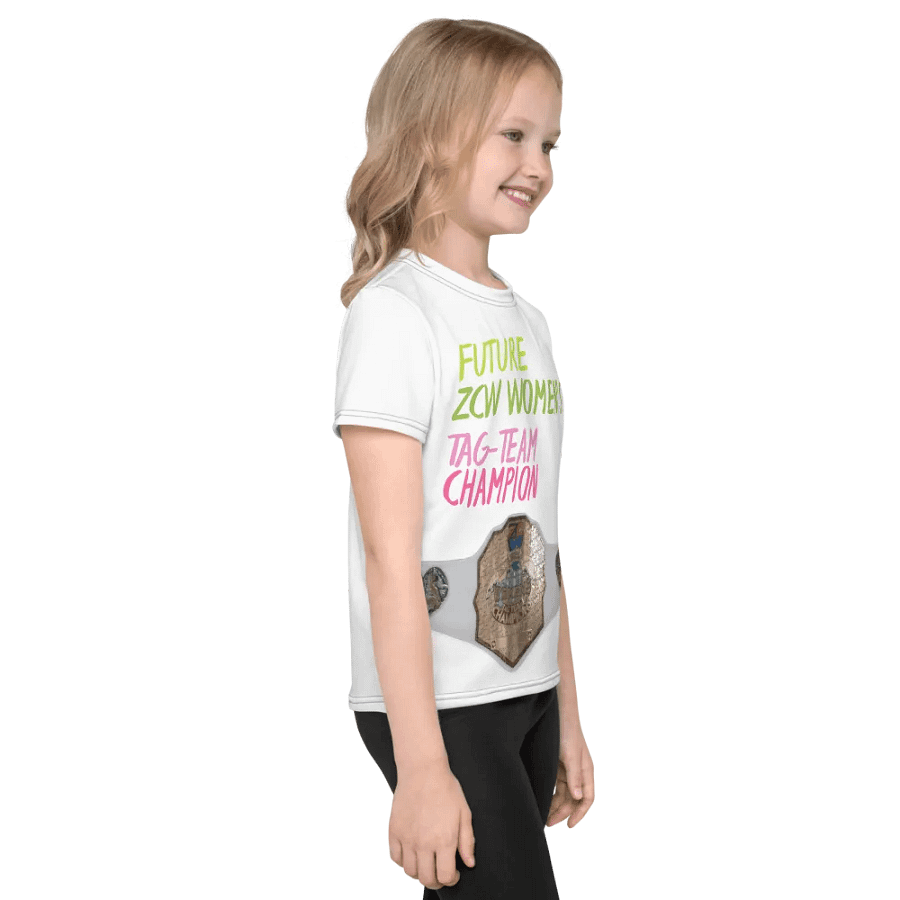 Future ZCW Women's Tag Team Champion Kids T-Shirt product image (3)