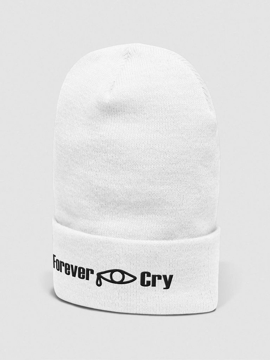 Forever Cry - Black #2 - Yupoong Cuffed Beanie product image (2)