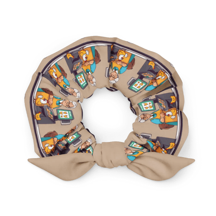 Desk Dwellers All-Over Print Scrunchie product image (1)