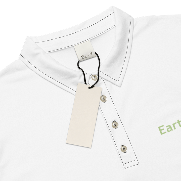 Earthling Alien Geek believe Sci Fi Men's All-Over Print Slim Fit Polo Shirt product image (2)