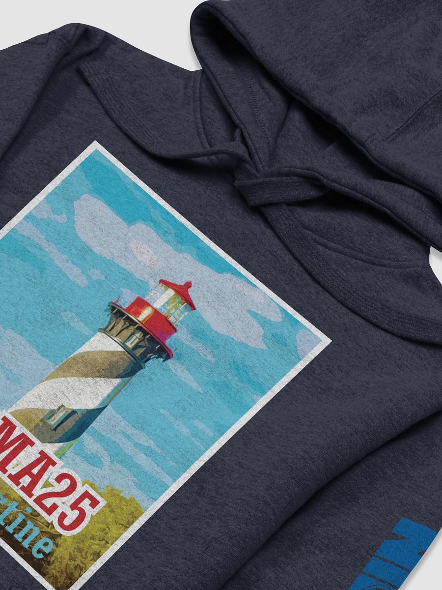 2025 Symposium Lighthouse + Sleeve Logo Unisex Hoodie product image (3)