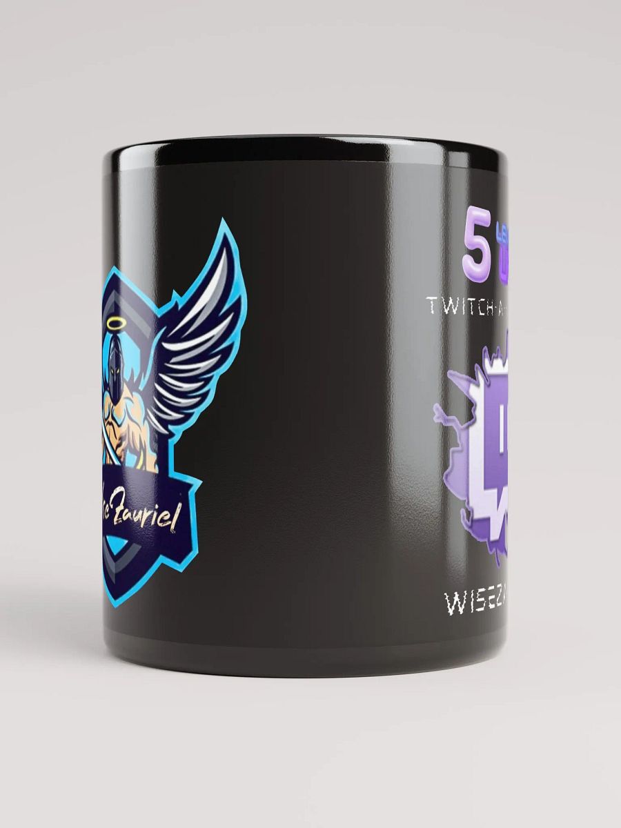 5 Year Twitch-A-Versary Black Mug product image (9)