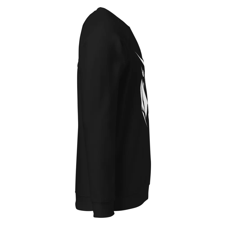 Mysterious Man Hat Illustration Organic Sweatshirt product image (5)