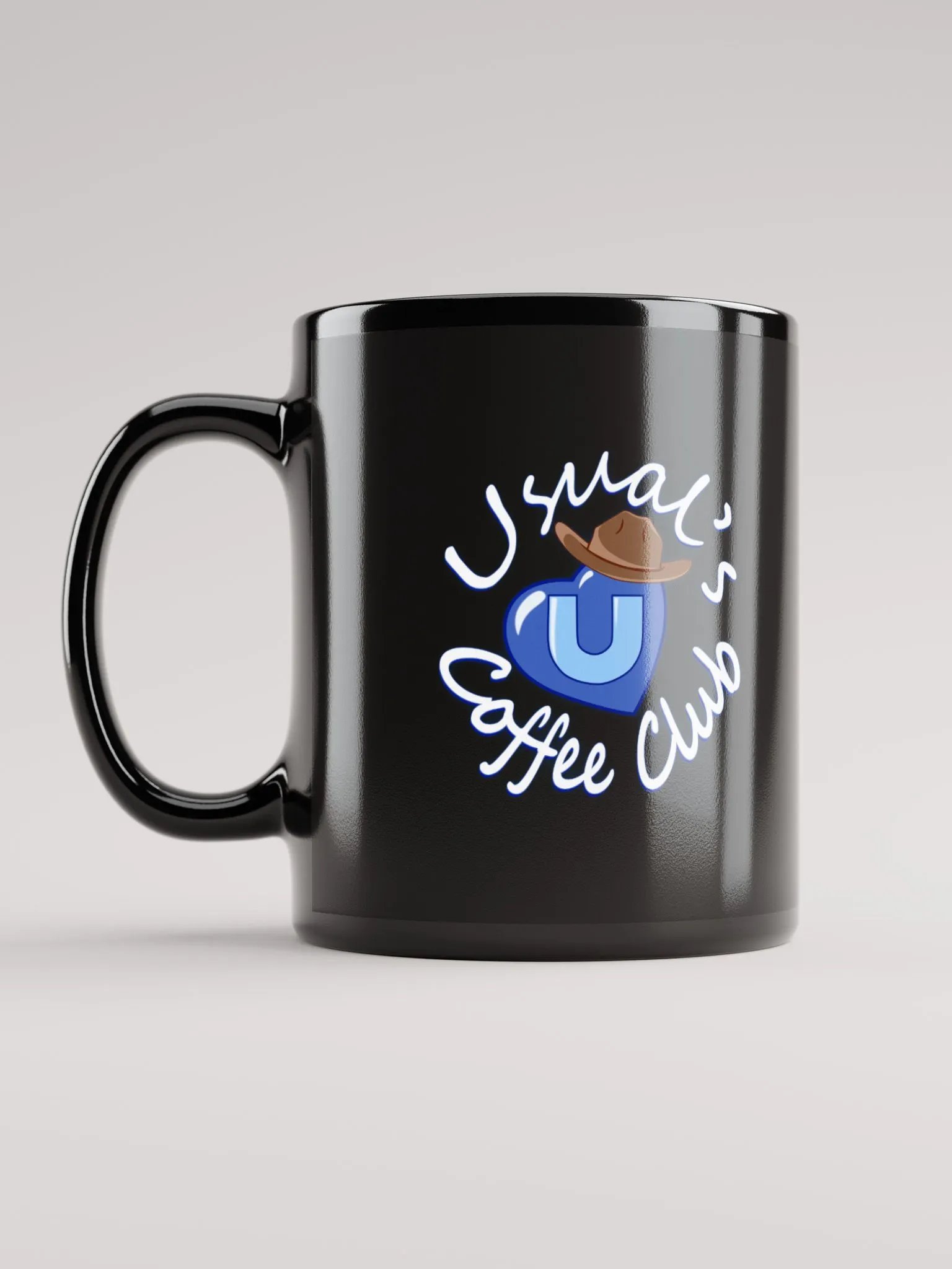 My Usual Coffee Club Black Gloss Classic Mug 1st Edition! (Goth) product image (6)